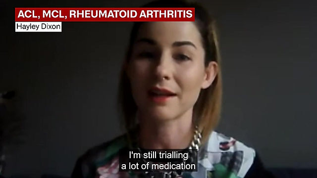 Hayley Dixon - ACL, MCL, Rheumatoid Arthritis